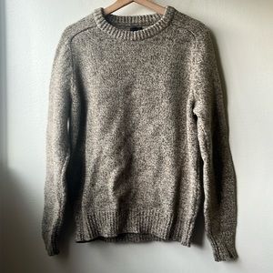 J. Crew Men’s 100% Lambs Wool Sweater Size Large